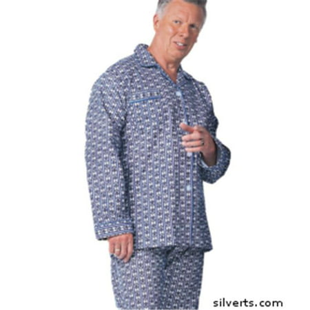 Silverts Mens Regular Cotton Pyjamas 
